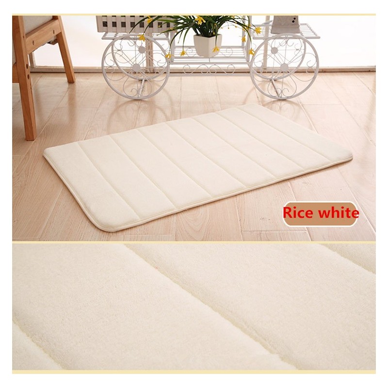 Bathroom mat - memory foam floor carpet - water absorbentBathroom & Toilet