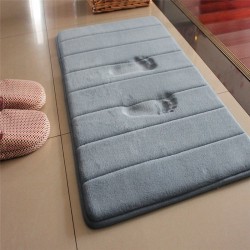 Baño & AseoMuelle de baño - alfombra de suelo de espuma de memoria - agua absorbente