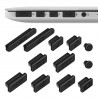 ProtecciónConjunto de protección anti-polvo para Apple MacBook Pro 13" 15" Retina / Air 11" 13" - enchufes protectores