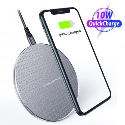 10W QI wireless charger - fast charging pad for iPhone - Samsung S20 - Note 10 Plus - Xiaomi MI 9Chargers