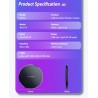 10W QI wireless charger - fast charging pad for iPhone - Samsung S20 - Note 10 Plus - Xiaomi MI 9Chargers