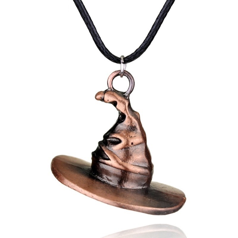 CollarCollar con un sombrero de bruja - cadena de cuerda