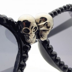 Steampunk retro sunglasses with skullsSunglasses