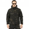 ChaquetasEjército - camuflaje - chaqueta impermeable con capucha y cremalleras