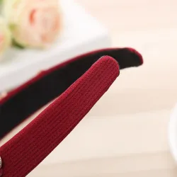 CabelloBanda elegante con cristales y perlas