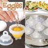 Moldeadores de huevosSeparador - cocina de huevo - vapor - herramienta de silicona 7 piezas