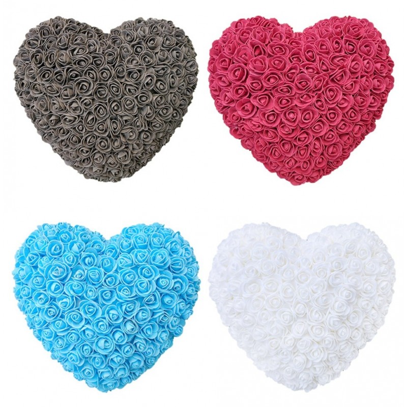 Rose heart - made of infinity roses 30 * 30 cmValentine's day