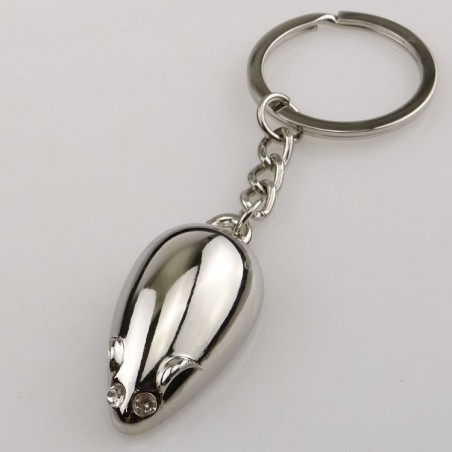 Mouse - metal keychainKeyrings