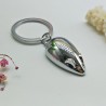 Mouse - metal keychainKeyrings