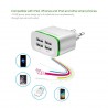 CargadoresCargador USB universal - 2 puerto / 4 puerto - luz LED - puerto multi