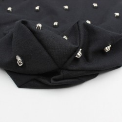 Casual cotton hat with skull and silver ringHats & Caps