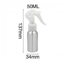 Botellas de aguabotella de aluminio botella de spray de ratones - fina niebla de aluminio recarga botella de rociador de rató...
