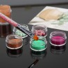 Piel10pcs cosmética caja de tarro - maquillaje crema de uñas arte cosmético almacenamiento de cuentas - bote contenedor botel...