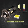 Luces & Iluminación2pcs LED lámpara super brillante coche fog luces - 12v 24v 6000k coche blanco conducir 21 3030-SMD luz de ...