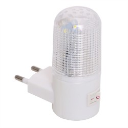 emergency light wall lamp - home lighting - LED night light - EU plug bedside lamp wall mounted energy-efficient 4 leds 3wWal...