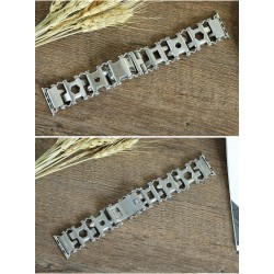 Accesorios38mm - 40mm - 42mm - 44mm - pulsera de acero inoxidable - correa para Apple Watch