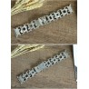 Accesorios38mm - 40mm - 42mm - 44mm - pulsera de acero inoxidable - correa para Apple Watch