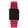 Accesorioscorrea de resina para banda de reloj pulsera pulsera pulsera reloj para iwatch - 4/3/2 iwatch bandas rosa hebilla d...