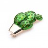 BrochesCactus de esmalte verde - un elegante broche