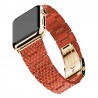 Accesorioscorrea de resina para banda de reloj pulsera pulsera pulsera reloj para iwatch - 4/3/2 iwatch bandas rosa hebilla d...