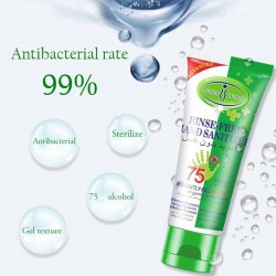 PielSanititis de mano antibacteriana - gel de limpieza - secado rápido - 75% alcohol - 50 ml - 100 ml