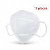 KN95 PM2.5 face mask - mouth mask - antibacterial - nano filter - 5 or 10 piecesMouth masks