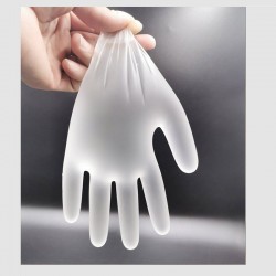 Mascarillas bucalesDesechable - antiestático - libre de polvo - a prueba de aceite - transparentes guantes de PVC
