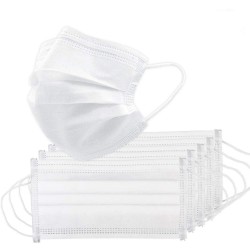 Mascarillas bucalesBoca/cara médica - desechable - anti bacteriano - blanco