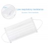 Medical mouth/face mask - disposable - anti bacterial - whiteMouth masks