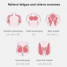 MasajeLCD Visualización Alta frecuencia Masaje de masajes cuerpo muscular relajante relajación 30 Velocidad Vibración