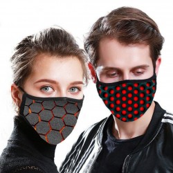 PM2.5 - 5-layers anti dust face / mouth mask with 3D patternMouth masks