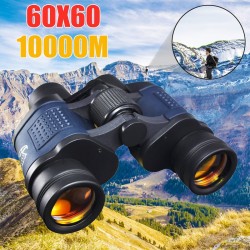 Binoculares60 * 60 binoculares - telescopio de alta claridad - HD 10000M - visión nocturna - zoom