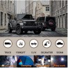 Barra de luces LEDLente 6D - 5 pulgadas - 30W 12V - barra de luz LED - reflector para 4x4 camiones ATV SUV - lugar / luz de n...