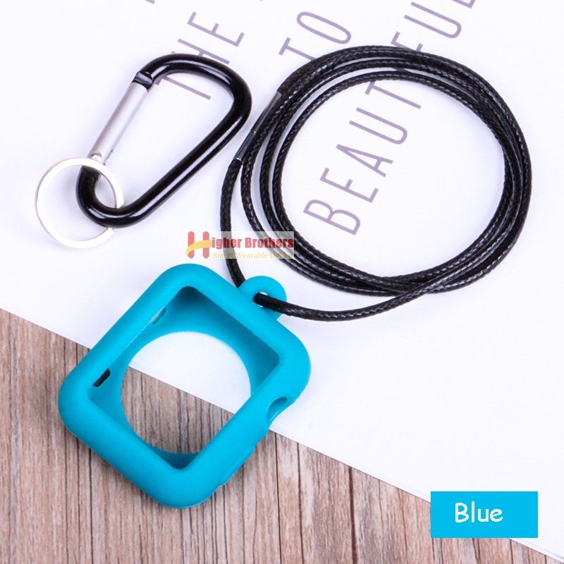 AccesoriosApple Watch 1/2/3/4 / 38mm / 44mm series - silicone frame cover with collar