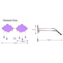Gafas de solNubes & borlas - gafas de sol vintage / sin vapor - UV400