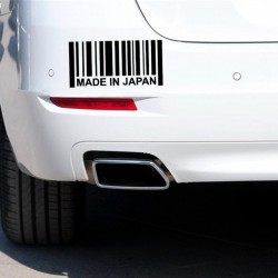 PegatinasMADE IN JAPÓN - reflectante adhesivo de coche 3D