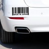PegatinasMADE IN JAPÓN - reflectante adhesivo de coche 3D