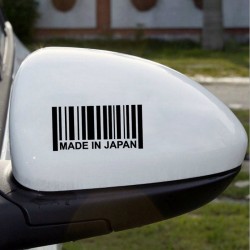 PegatinasMADE IN JAPÓN - reflectante adhesivo de coche 3D