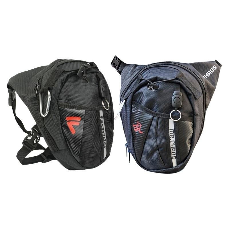 BolsosCintura de nylon / bolsa de pierna - impermeable - cremalleras BolsosCintura de nylon / bolsa de pierna - impermeable - cremalleras