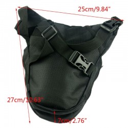 Nylon waist / leg bag - waterproof - zippersBags