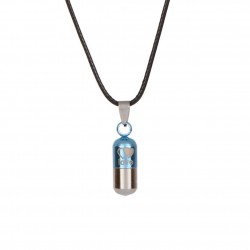 CollarAMOR - colgante de forma de cápsula - collar