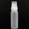 Tinte para el cabellobotella vacía con cepillo para tinte de pelo - contenedor 120 ml