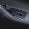 Styling partsElevador de ventana interruptor ABS frame - cover - sticker - Tesla model 3 2018-2019