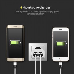 CargadoresCargador USB universal - 2 puerto / 4 puerto - luz LED - puerto multi