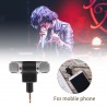 MicrófonosMicrófono de grabación estéreo portátil - enchufe plateado de oro - 3.5mm mini jack para Smartphone