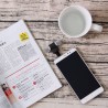 MicrófonosMicrófono de grabación estéreo portátil - enchufe plateado de oro - 3.5mm mini jack para Smartphone