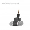MicrófonosMicrófono de grabación estéreo portátil - enchufe plateado de oro - 3.5mm mini jack para Smartphone