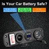 Electrónica & HerramientasPanel de conmutación - 5V - 4.2A - dual USB - 12V - LED - Voltímetro para coches - barcos - camiones