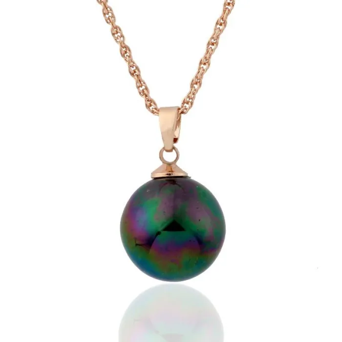 Collarcollares de perlas - 585 rosa oro