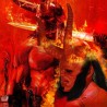 MáscaraMáscara de látex de Hellboy